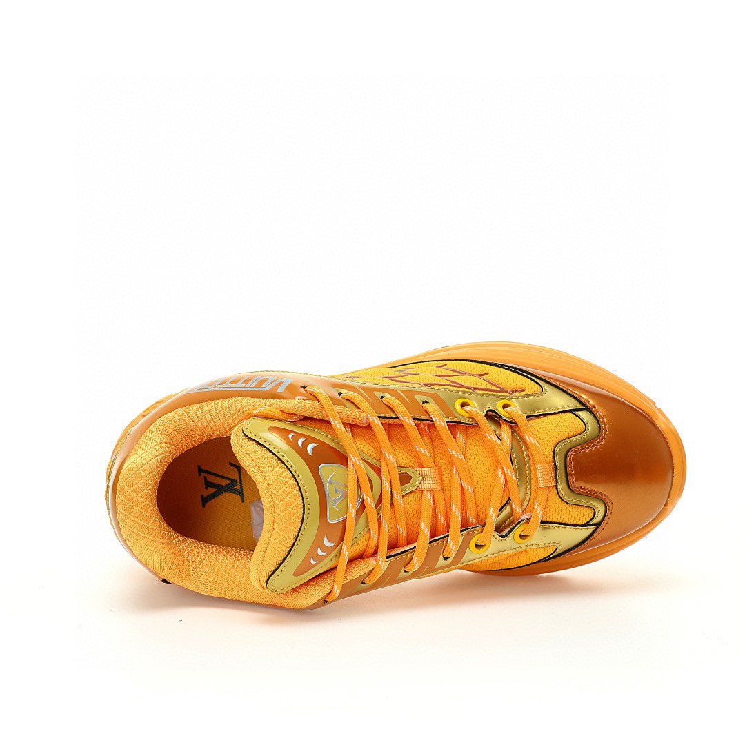 LV Discovery Lace Up Orange