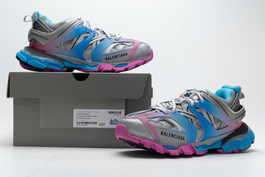 Balenciaga Track Blue Pink Silver