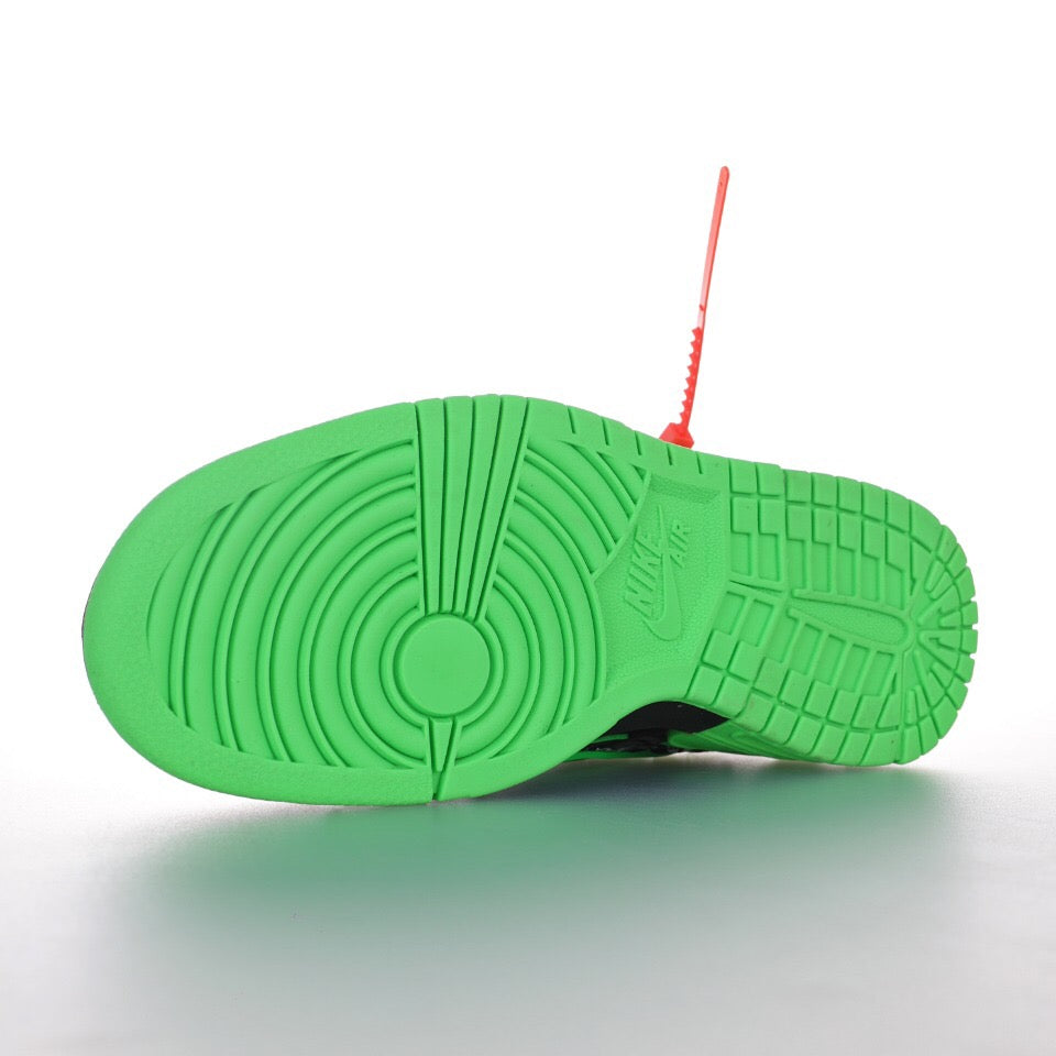 Rubber Dunk Off White Green Strikew