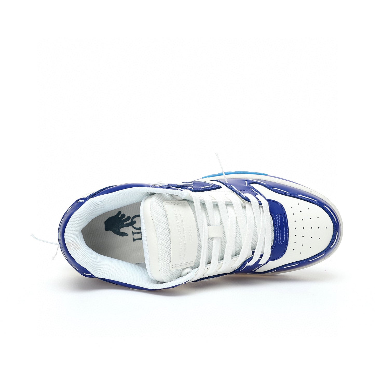 Off White Out Of Office Dark Blue Stitched