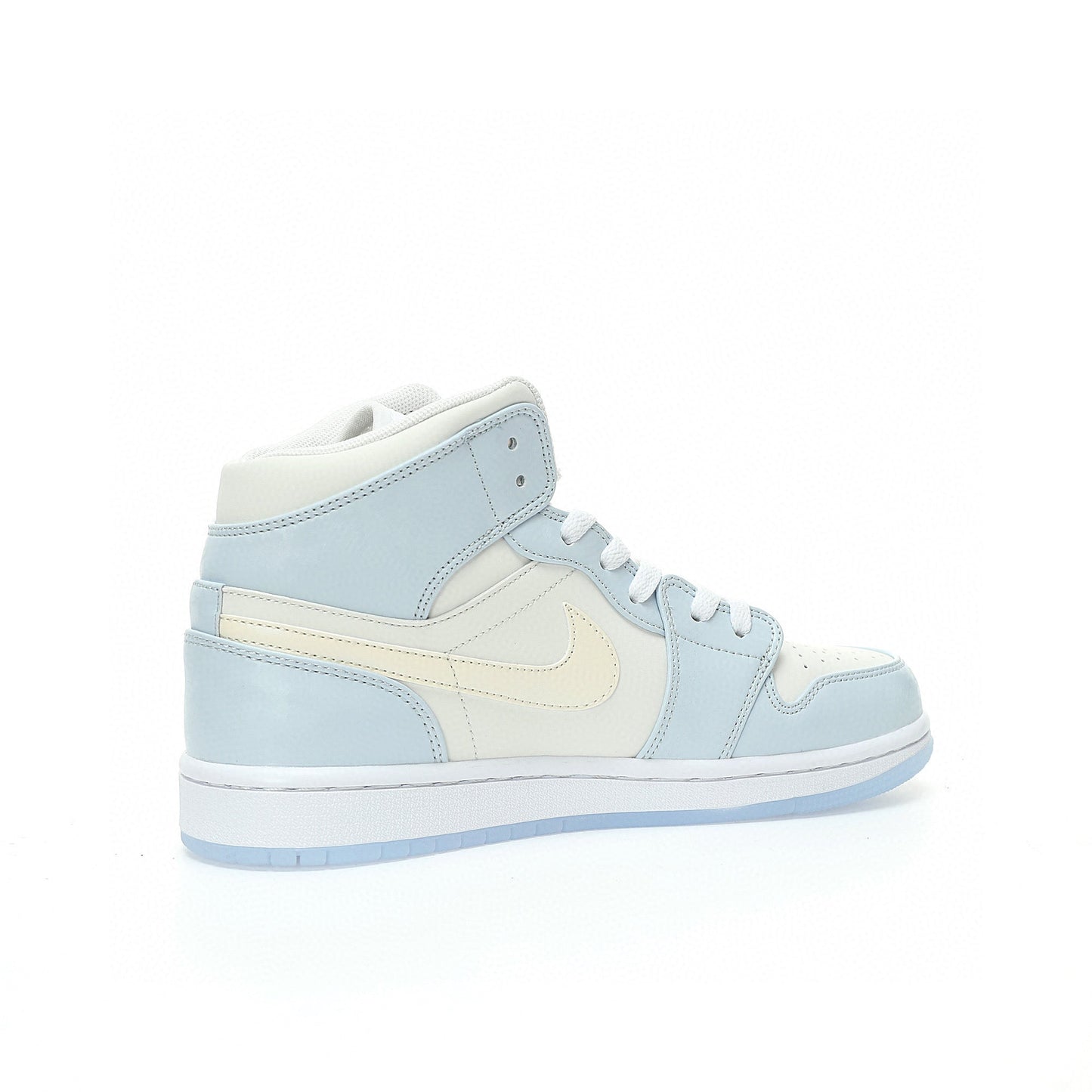 J1 Mid Glitter Swoosh