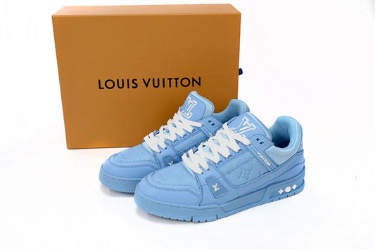 LV Trainer Blue Embossing