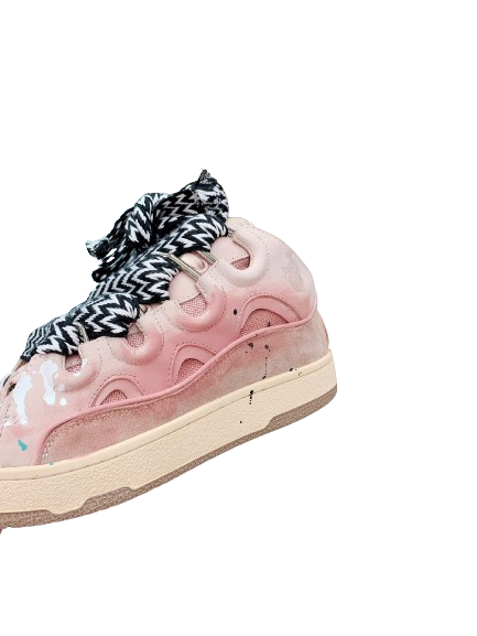 Lanvin Curb Pink Splatter