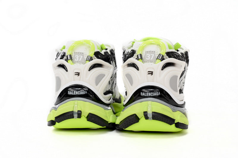 BB Runners White & Neon