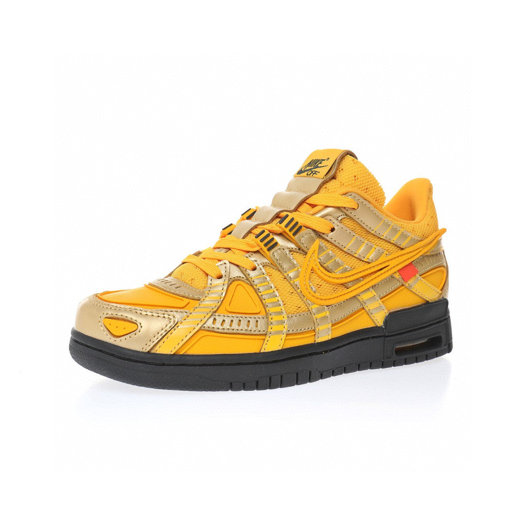 Nike Rubber Dunk Off White University Gold