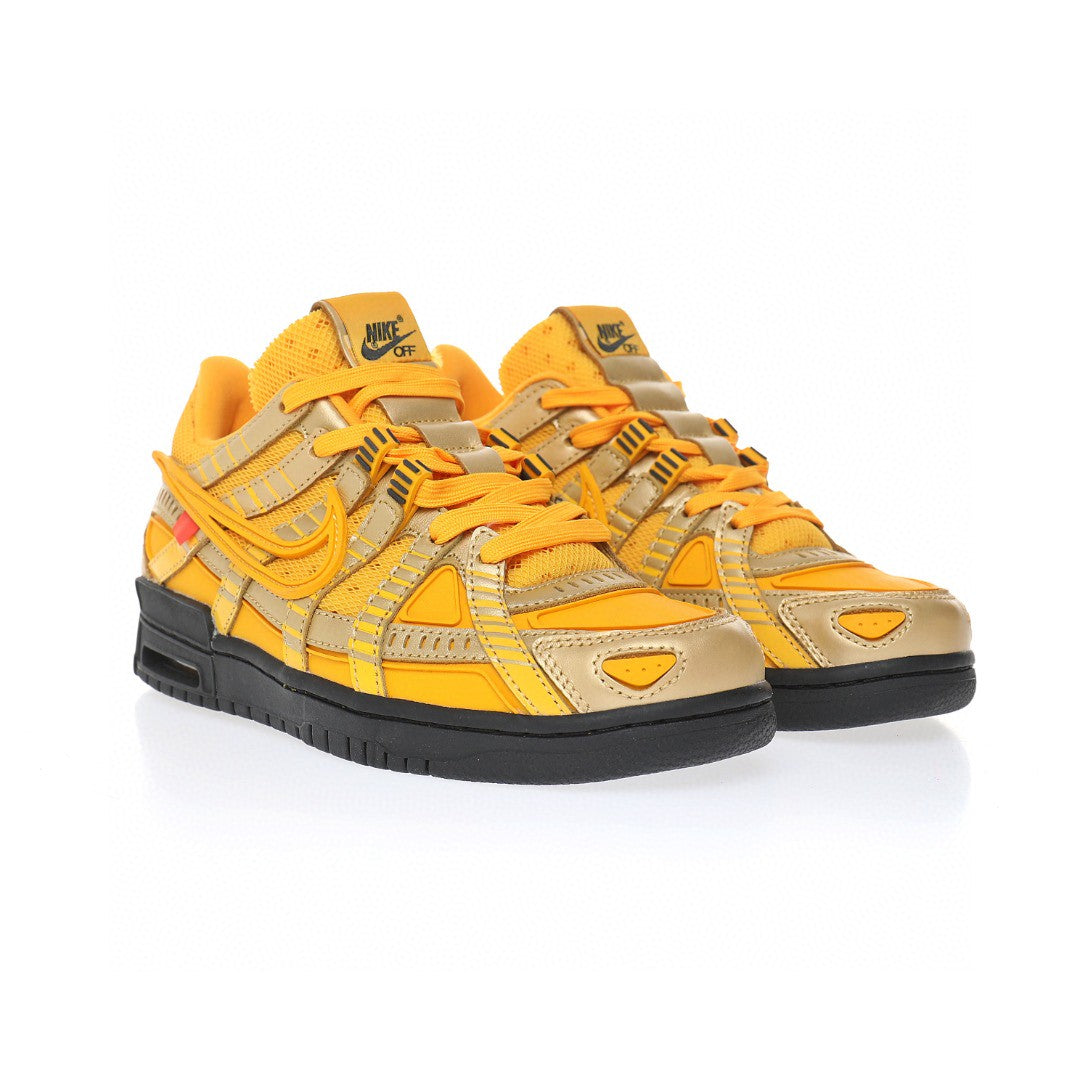Nike Rubber Dunk Off White University Gold