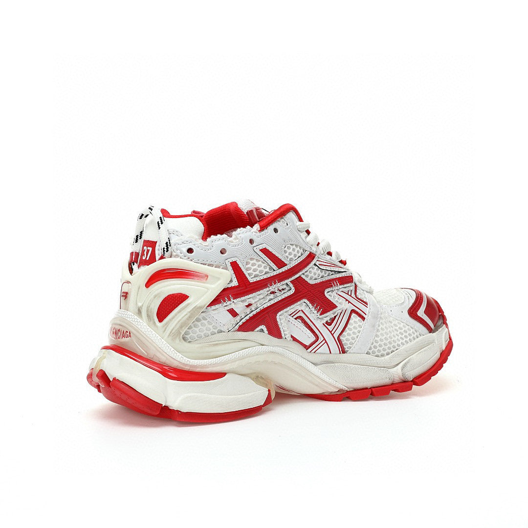 Balenciaga Runners White Red