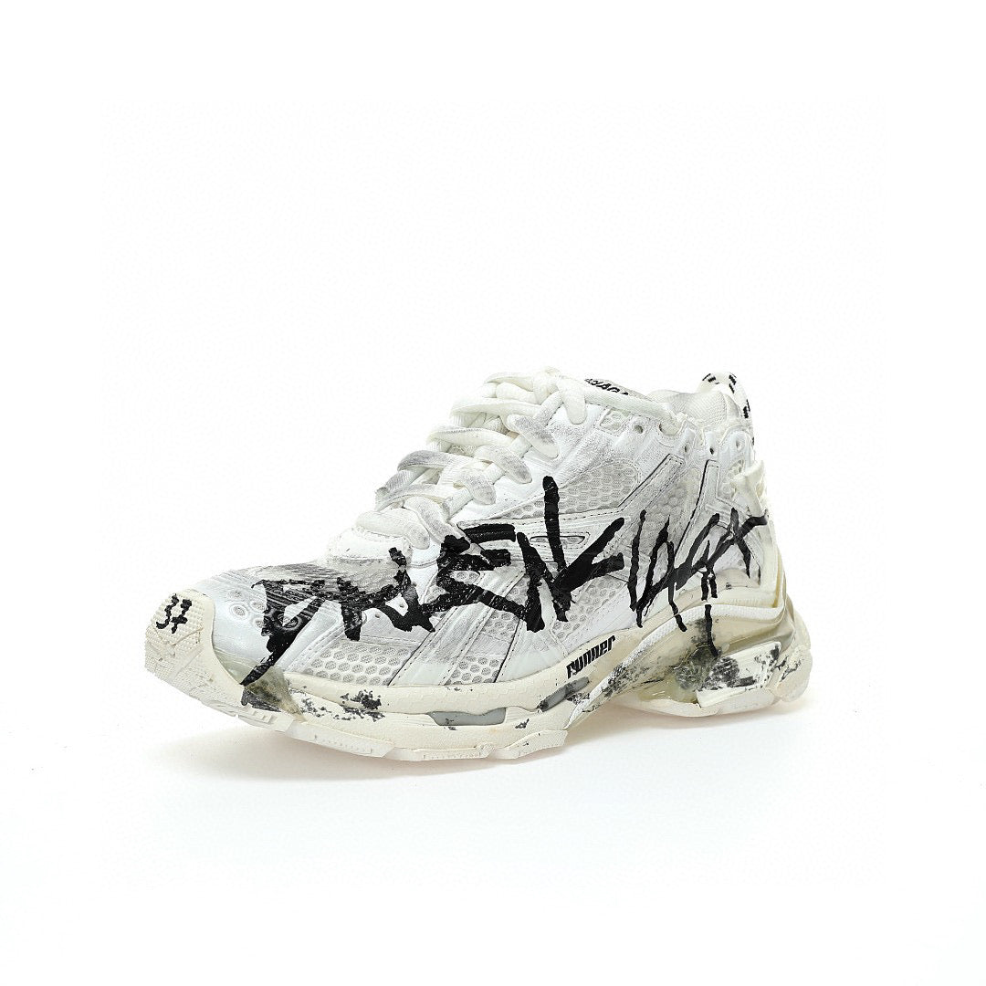 BB Runners "BB" White