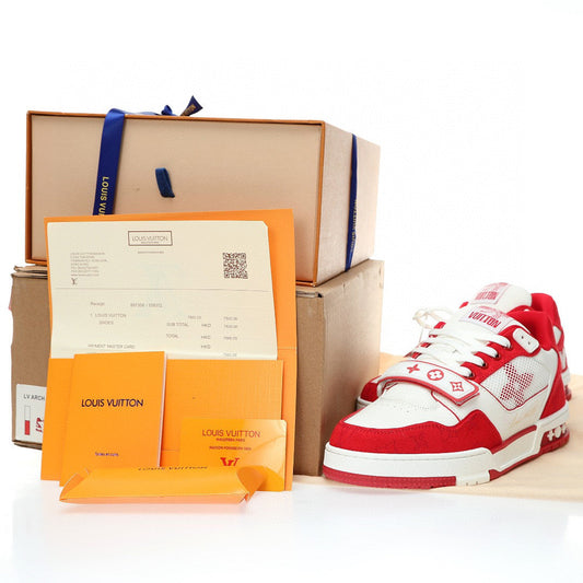LV Red White Logo