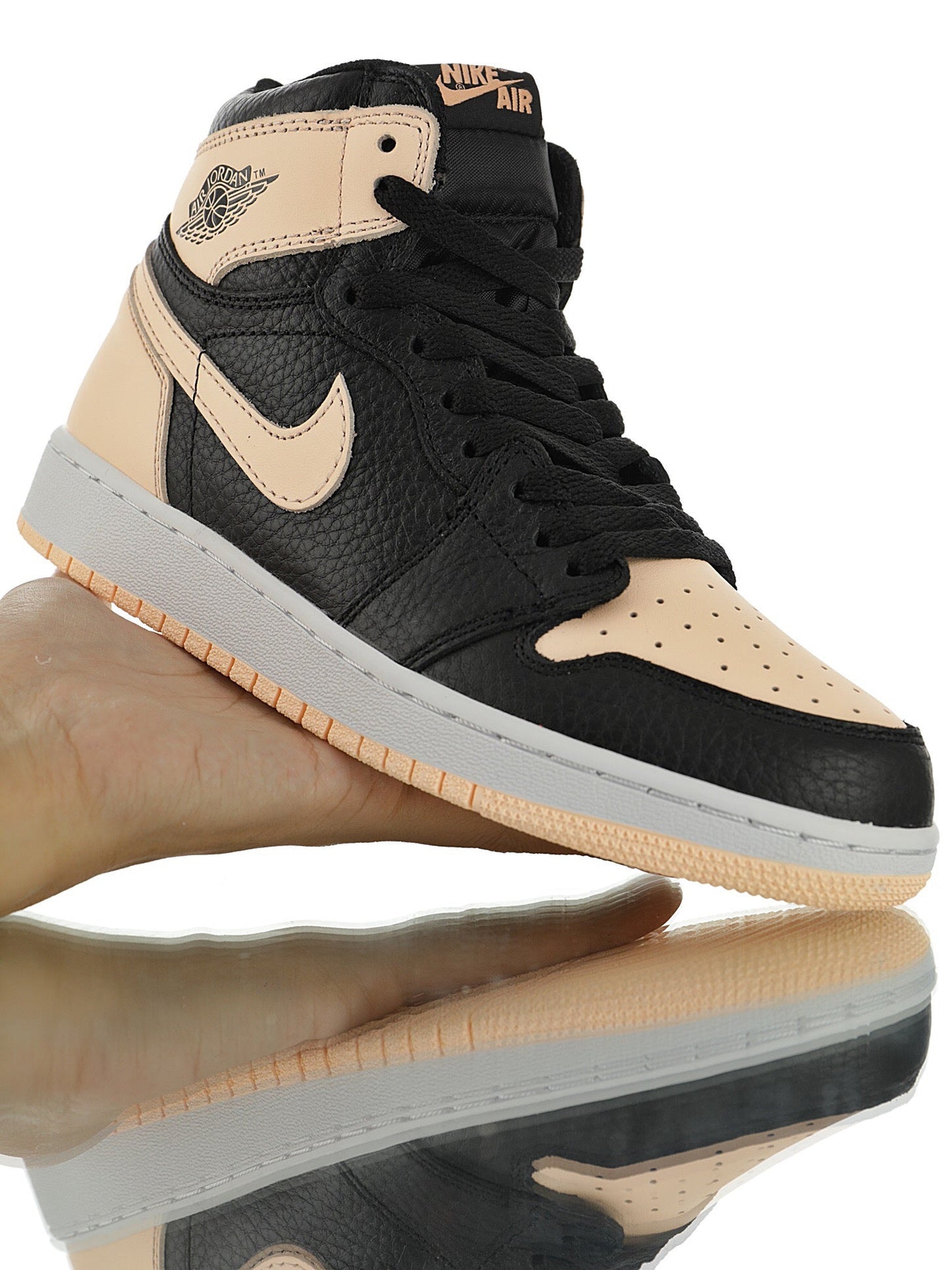 J1 Black Crimson Tint