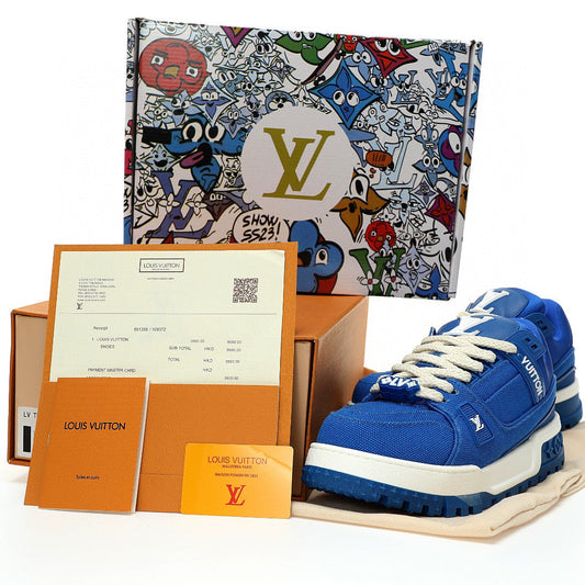 LV Maxi Blue Canvas