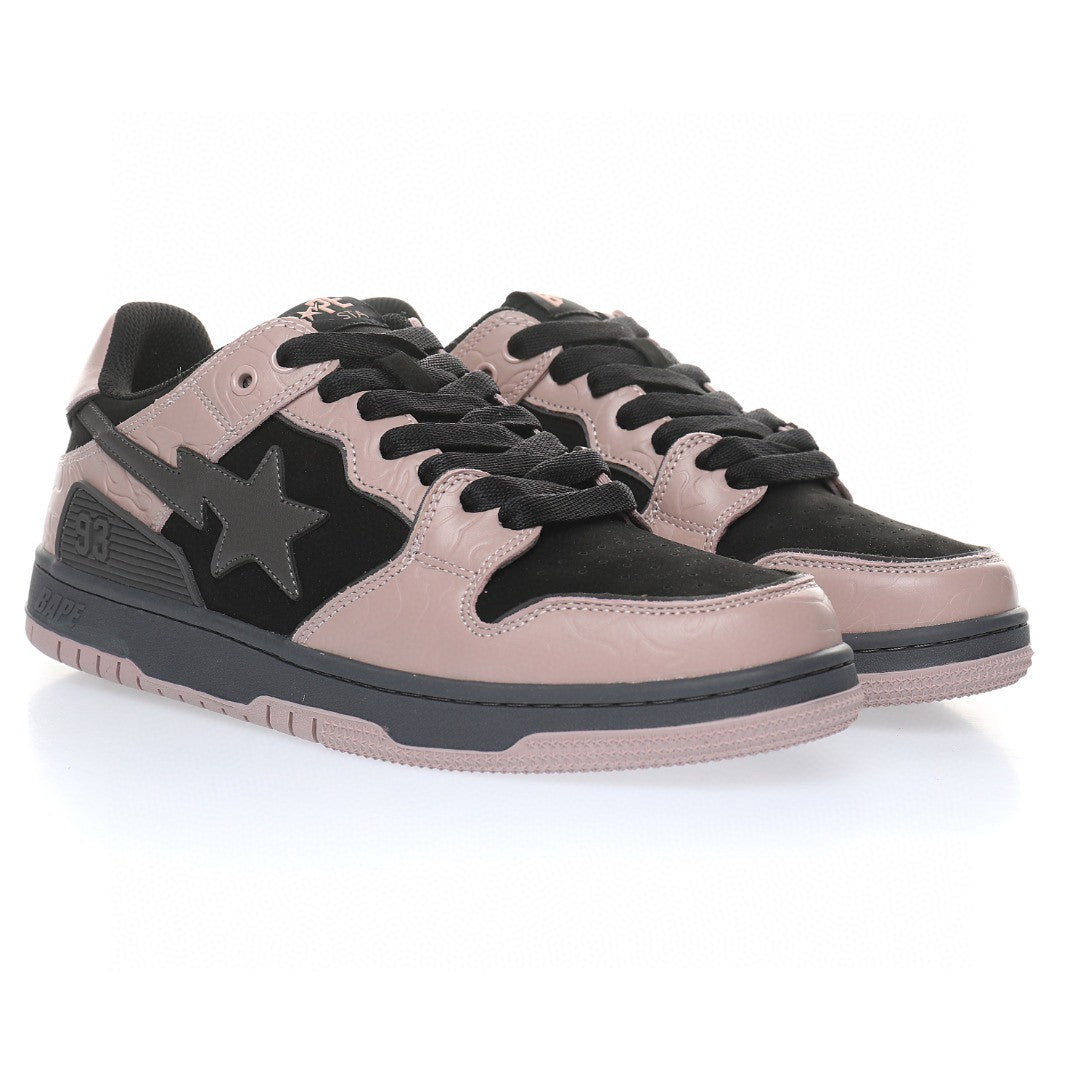 Bapesta Sk8 Sta Pink Black