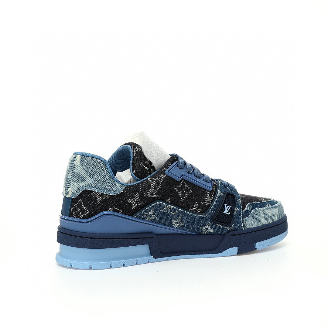 LV Trainer Dark Blue Monogram