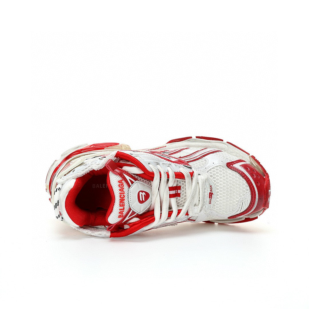 Balenciaga Runners White Red