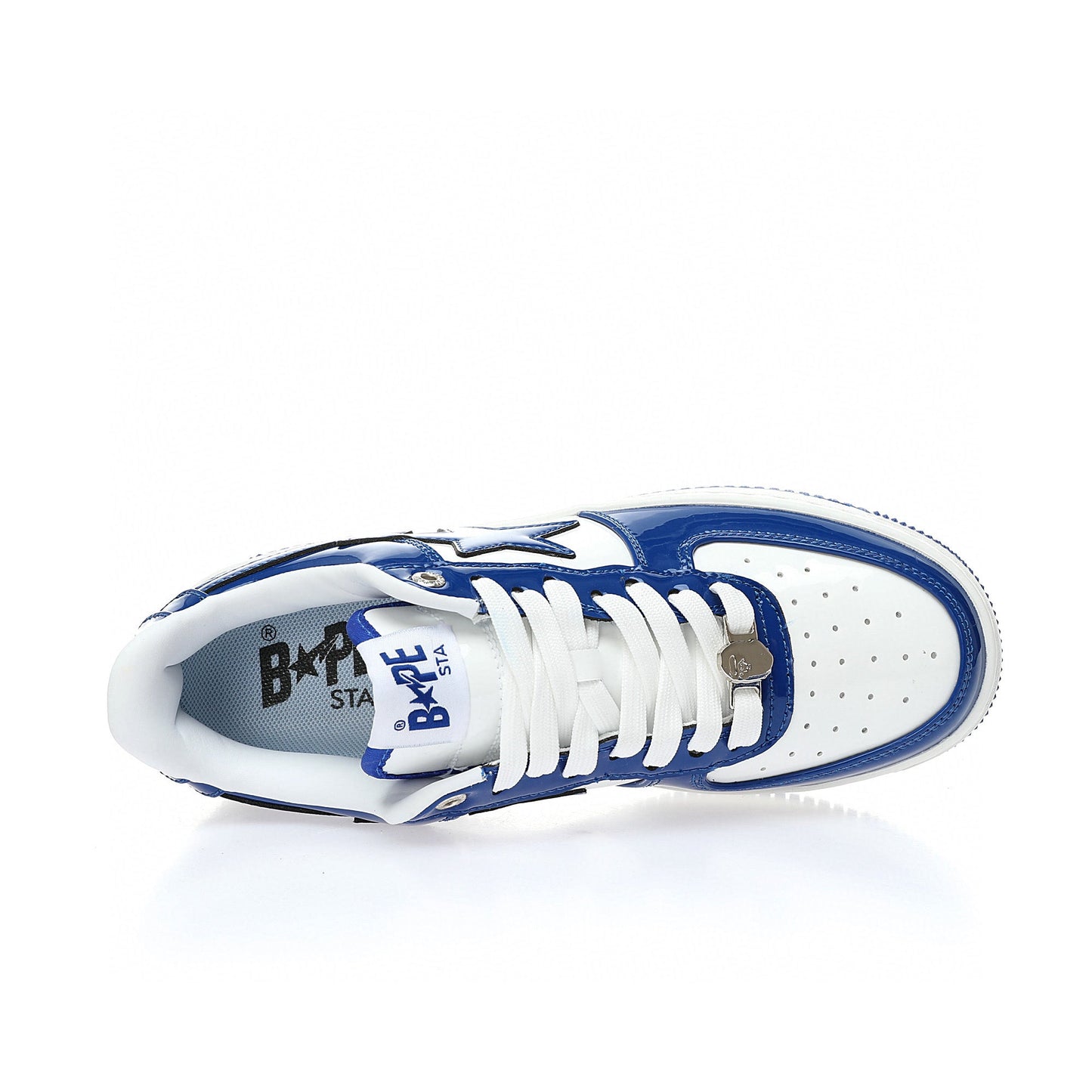 Bapesta Patent Leather Blue