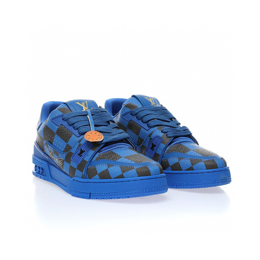 LV Trainer Blue Checkers