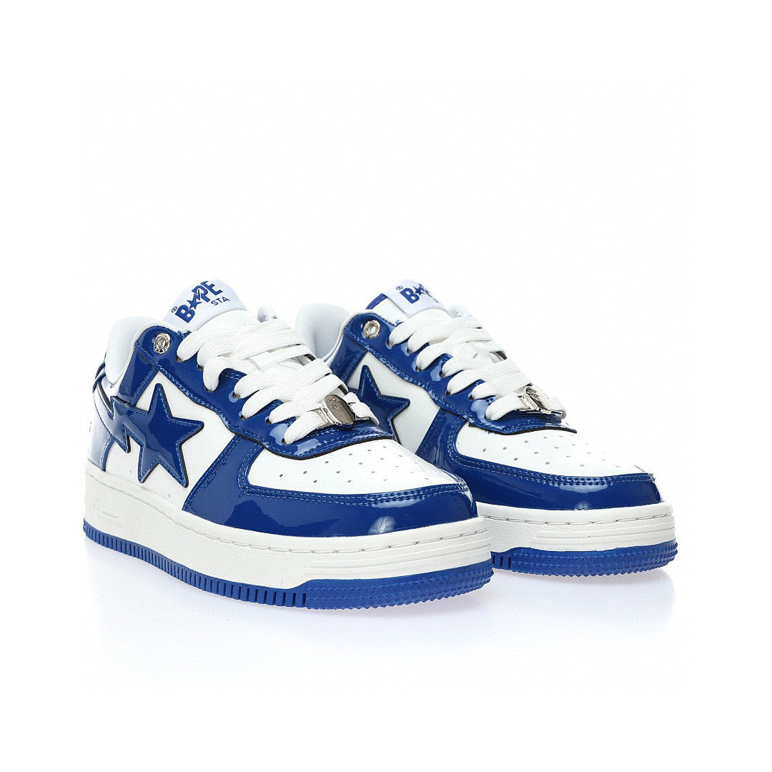 Bapesta Patent Leather Blue
