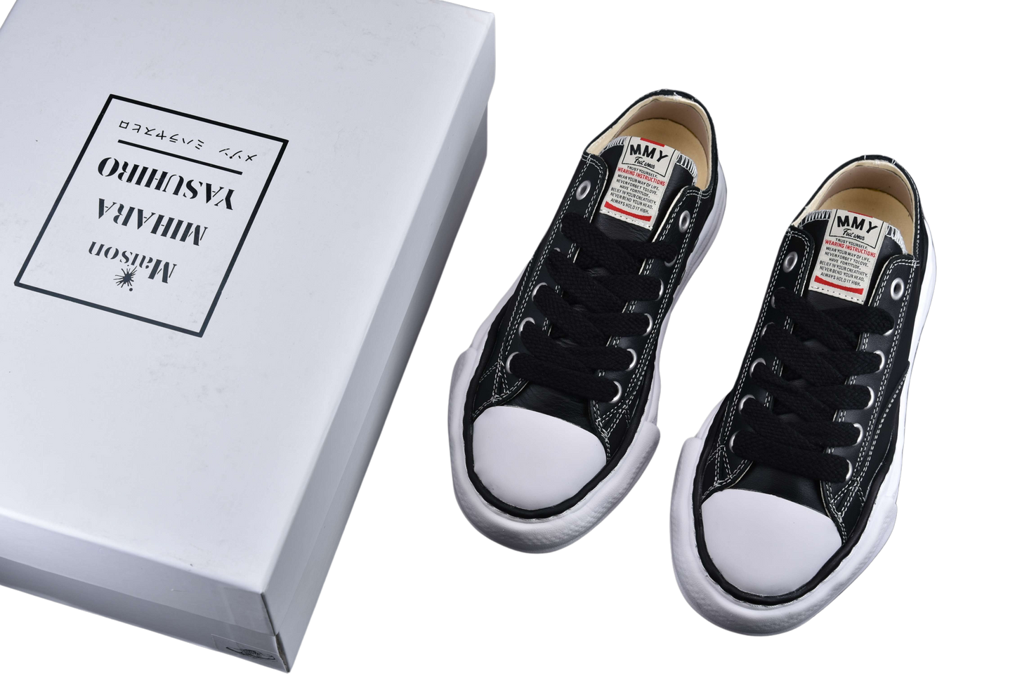 Mihara Black Leather