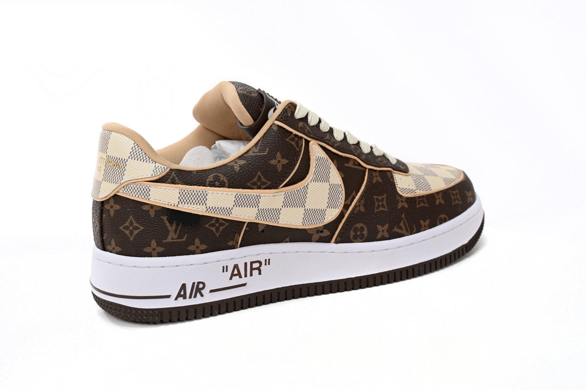 LV Monogram Brown Damier Azur
