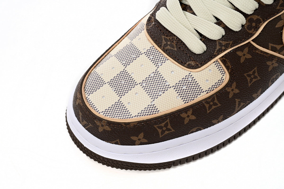 LV Monogram Brown Damier Azur