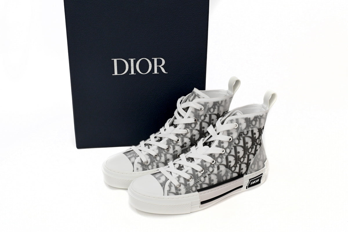 DR High Top Noir White
