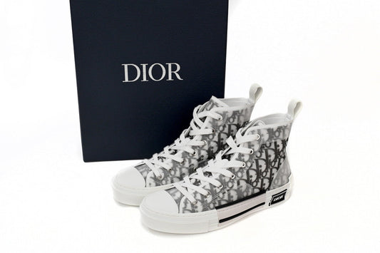 DR High Top Noir White