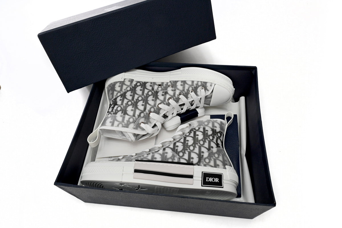 DR High Top Noir White