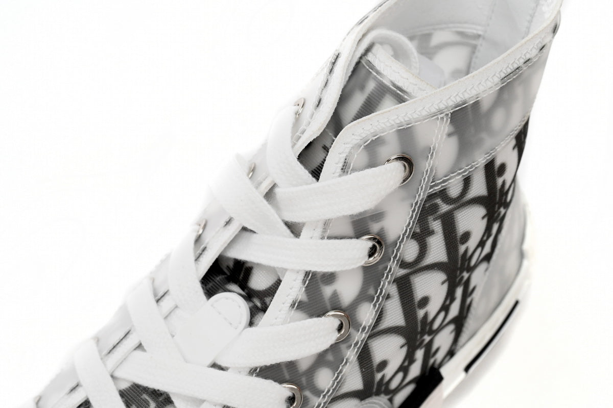 DR High Top Noir White