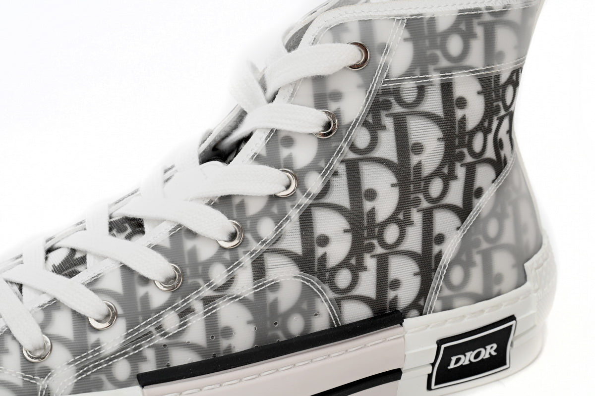DR High Top Noir White