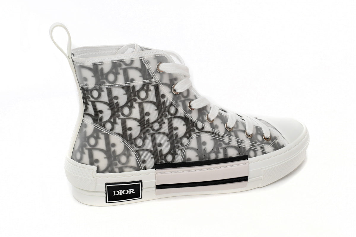DR High Top Noir White