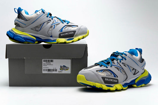 Balenciaga Track Grey Yellow Blue